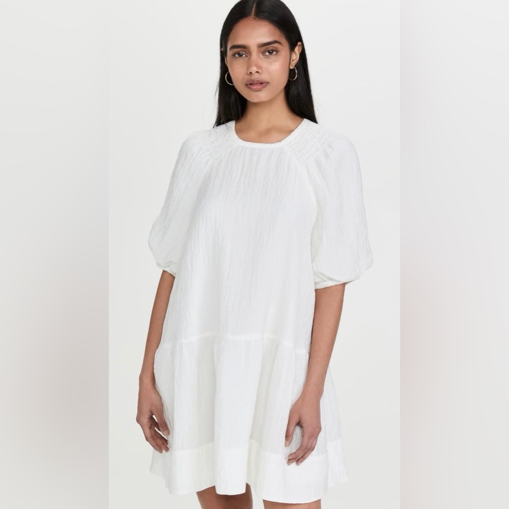 Club Monaco Tiered Cloud Dress / size M - Picture 10 of 11